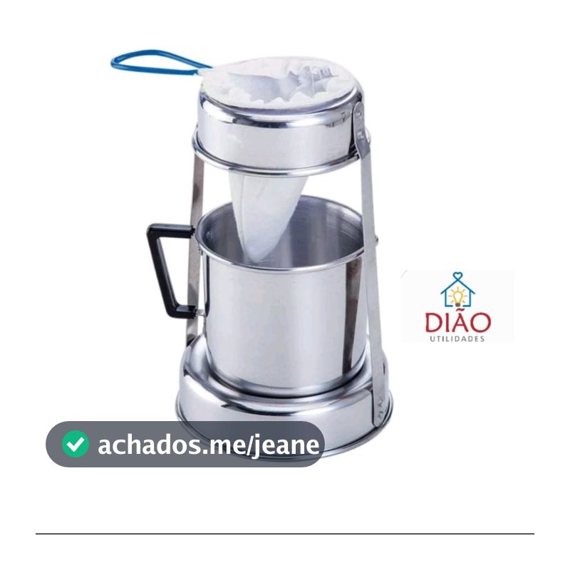 Coador De Café Com lindo Suporte e Leiteira