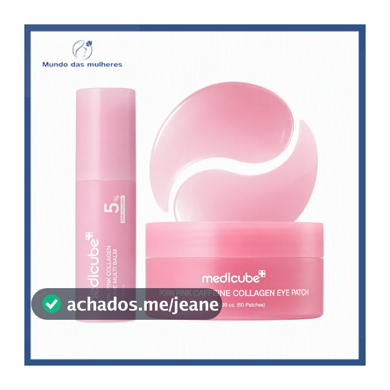Medicube PDRN Pink Collagen Volume Multi Balm 10g&PDRN Pink Caffeine Collagen Eye Patch 85g