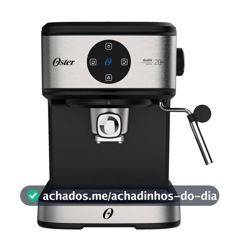 Cafeteira Espresso Double Digital Oster para Cápsula e Pó