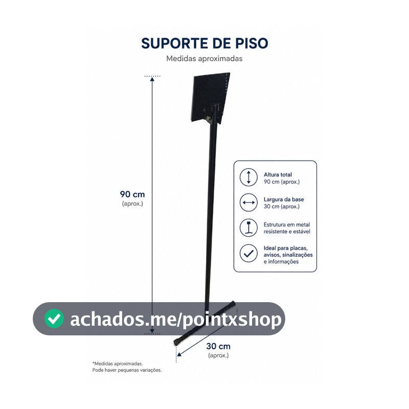 Suporte Para Espelhos de Chão - Decoração Sala Artigo de Casa Utilidade Banheiro Lavabo Closet Hall