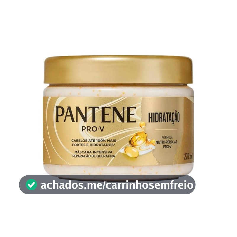 Máscara Capilar Intensiva Pantene Pro-V Hidratação 270ml