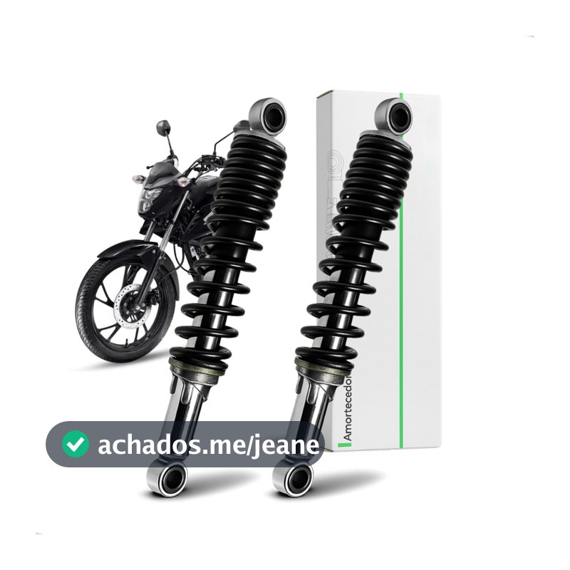 Par Amortecedor Traseiro Honda Cg Titan Fan 125 150 160 2004 a 2024