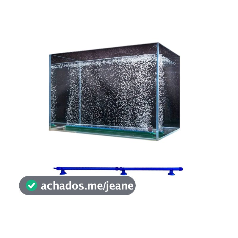 Cortina de bolhas enfeite aquario pedra porosa 38, 46, 58 cm