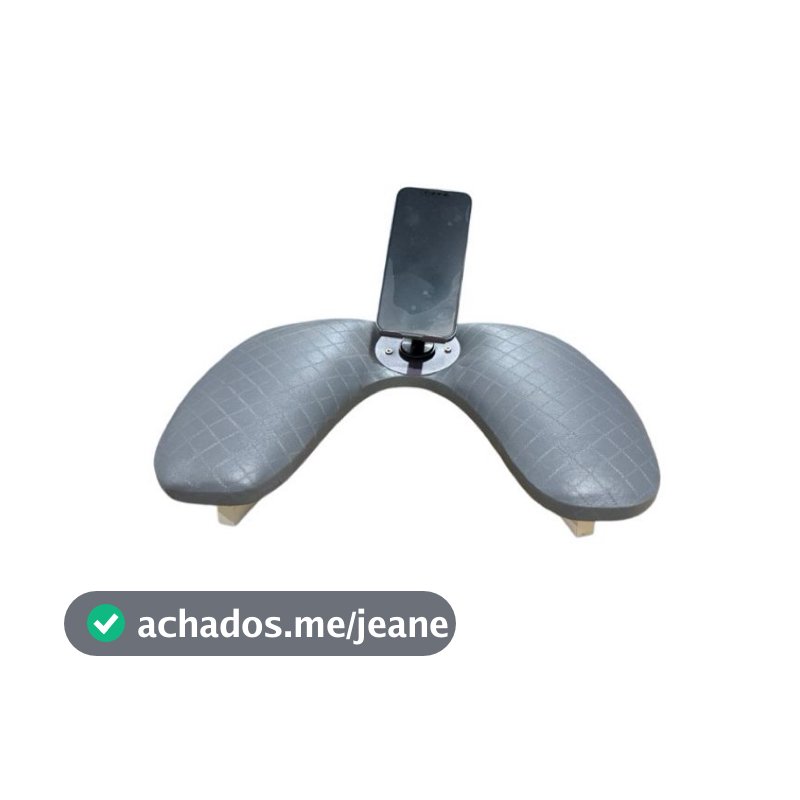 Apoio de Mão Luna Comfort para Alongamento de Unhas e Nail Designer com suporte para celular