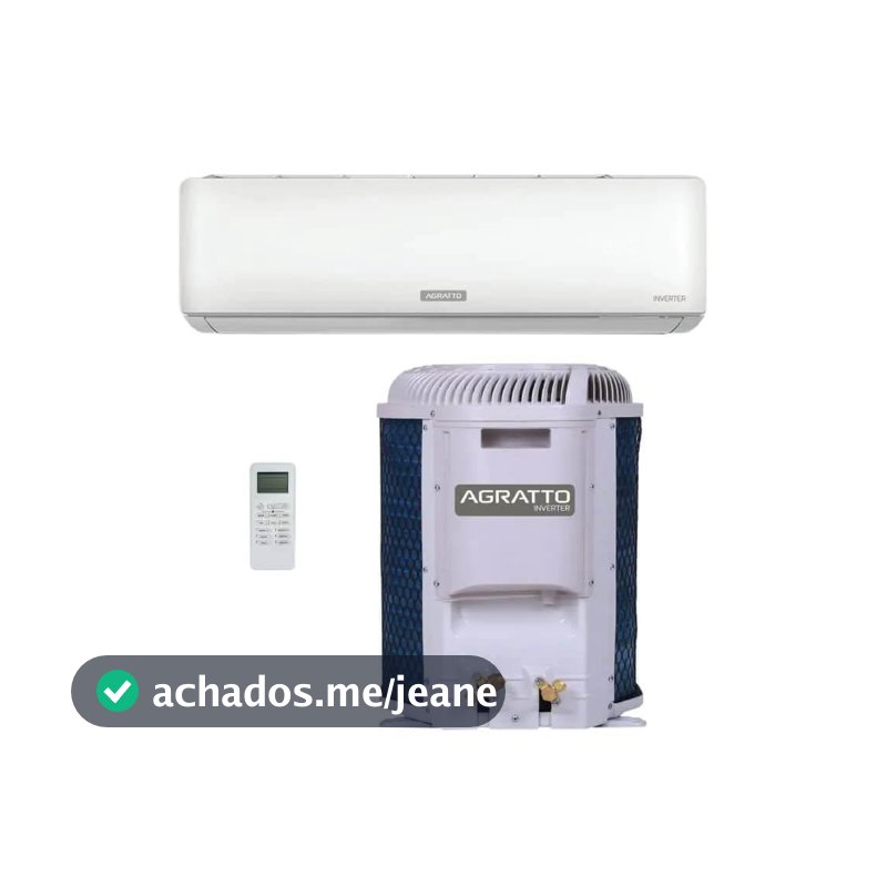 Ar Condicionado Split Inverter 12000 BTUs Agratto Zen Top Frio ZICST12F-02 - 220V