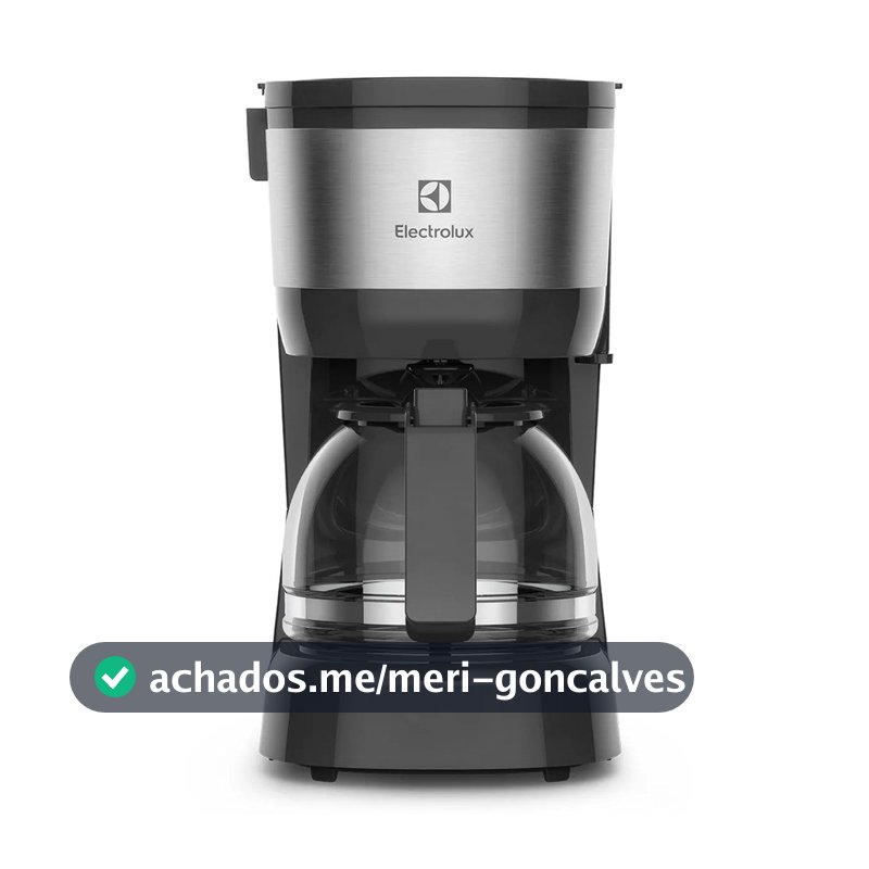 Cafeteira Elétrica Electrolux Ecm10 15 Xícaras 600w Grafite 110V