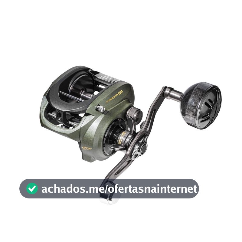 CARRETILHA DE PESCA MARINE SPORTS FORZA 400 GTS - 7 - ROLAMENTOS - DRAG:13KG - RECOLHIMENTO: 8.1:1