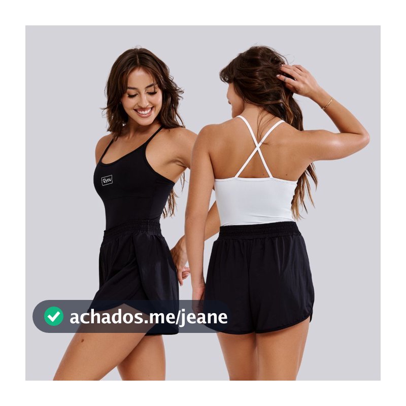 Kit 2 Regata Fitness Feminina Roupa de Academia Confortável Compressão
