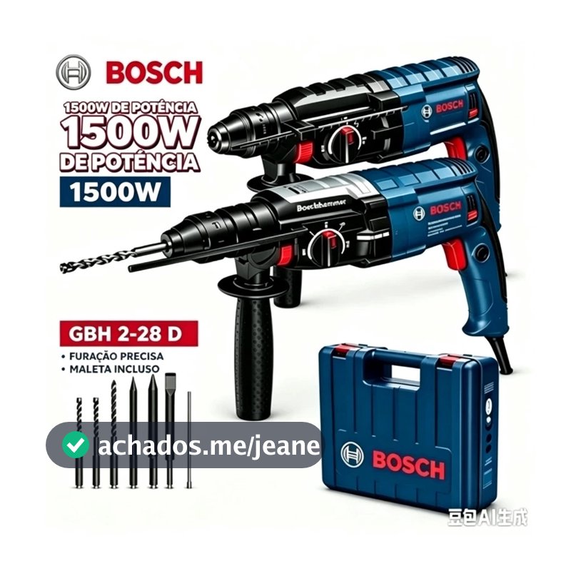 BOSCH furadeira de impacto martelete elétrico martelete rompedor furadeira parafusadeira 220V GBH2-28D