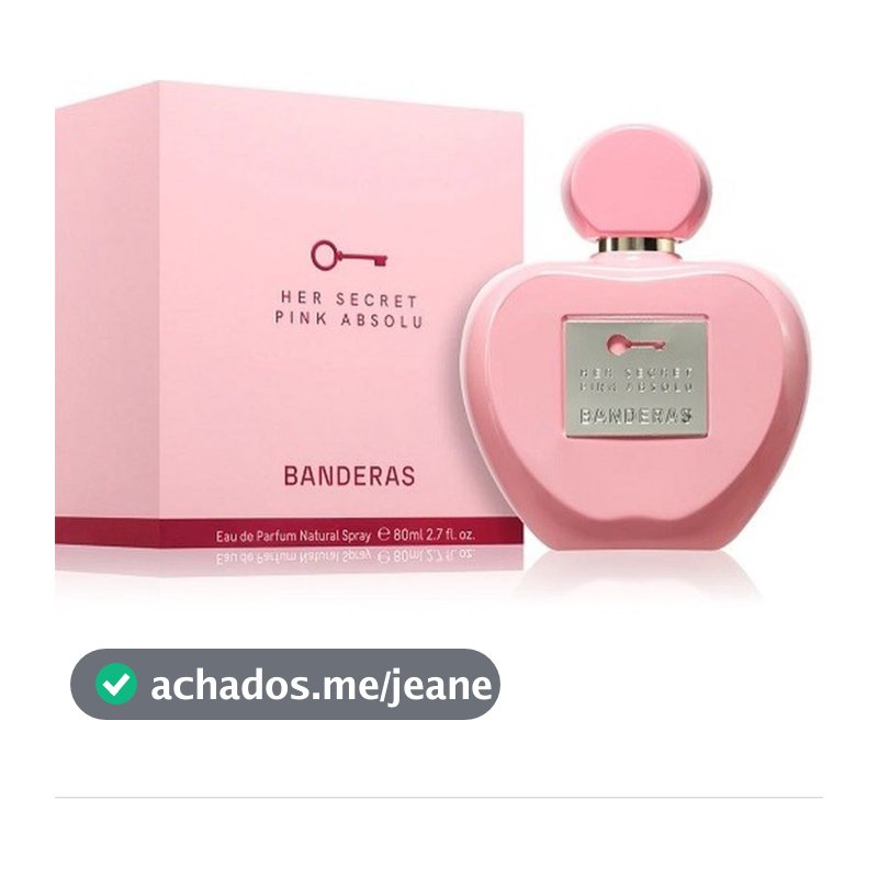 Perfume Pink Absolu Antonio Banderas  Eau de Parfum Feminino