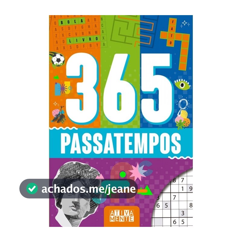 Livro 365 passatempos