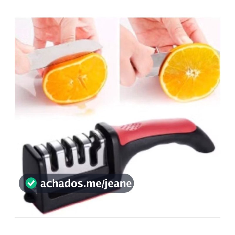 Afiador de Facas Doméstico Utilidade Essencial para Cozinha no Uso Diário