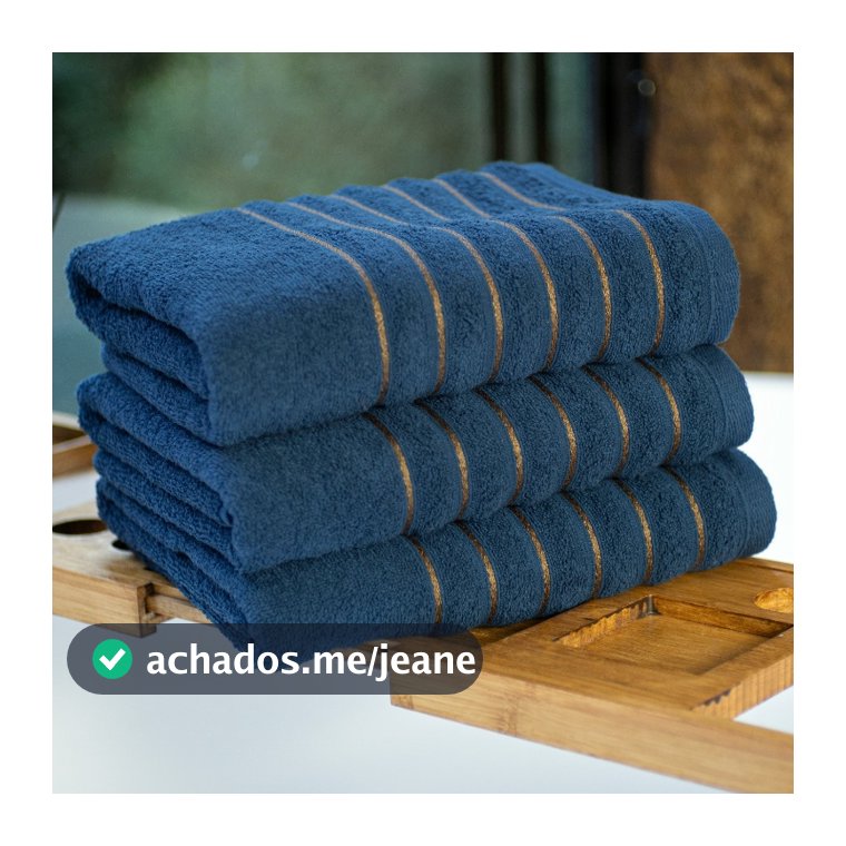 Kit 3 Toalhas Banho Premium Soft Wave 520g Super Macias Grossas Alta Absorção Luxo 1,45x72