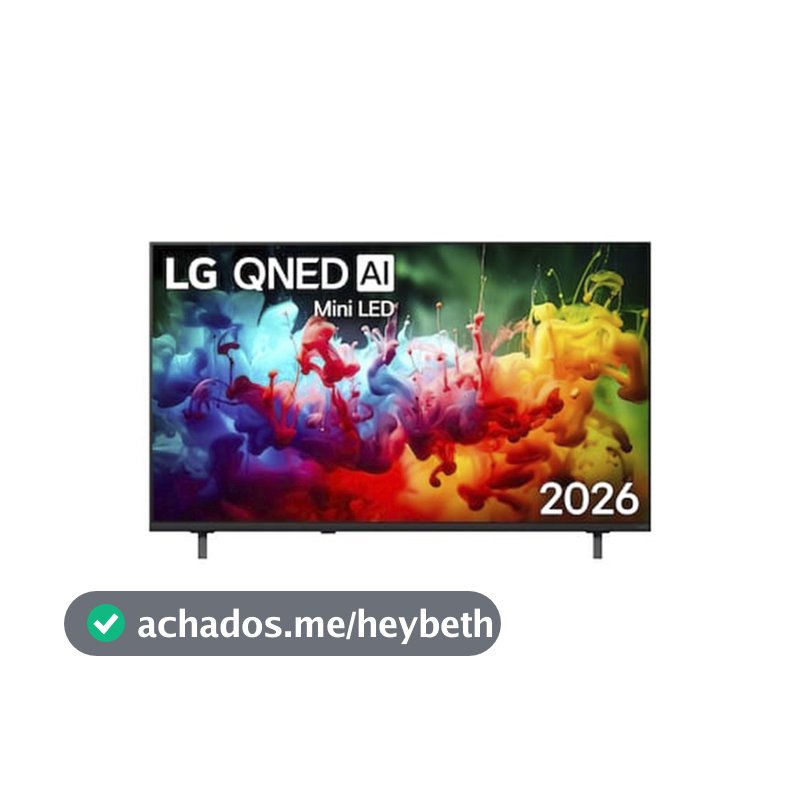 Smart TV 50 Polegadas QNED Mini LED AI 4K QNED70 webOS 2026 LG