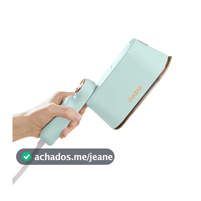 Gaabor Ferro Passar Vapor Portatil Aco Inoxidavel Alta Temperatura Vapor Top Clean 1200W HM-M01A