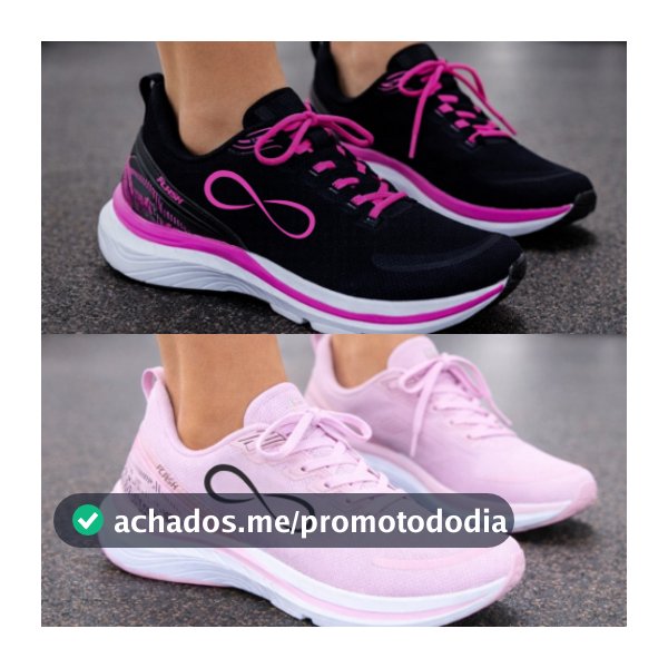 Kit 2 Pares Tênis Feminino Esportivo Caminhada Academia Envio Imediato