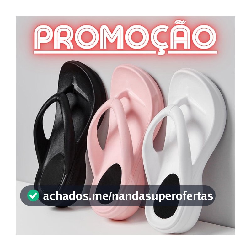 Tamanco Feminino Chinelo Idoso Ortopédico Macio Esporão Massageador Leve e Confotável Várias Cores
