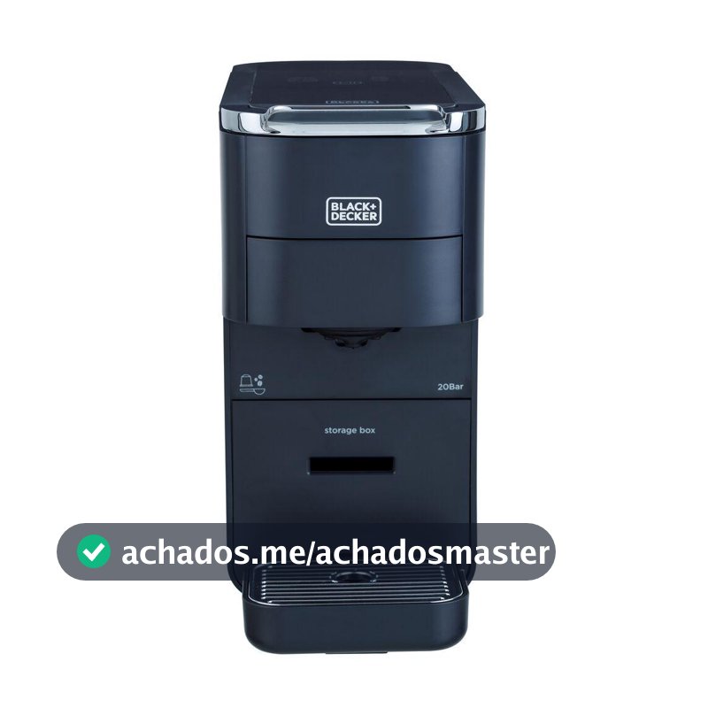 Cafeteira Espresso Automática Black+Decker CEA1150G