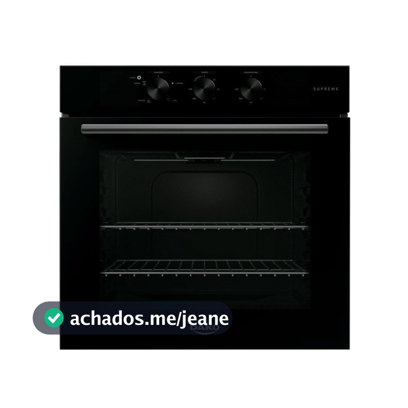 Forno De Embutir Elétrico Dako Supreme 80L Analógico Preto 220V