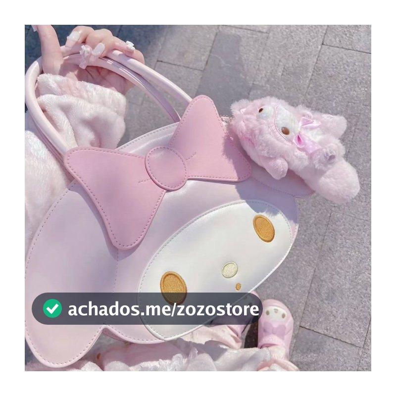 Bolsa Cute Cartoon  De Grande Capacidade Com Coração De Menina
