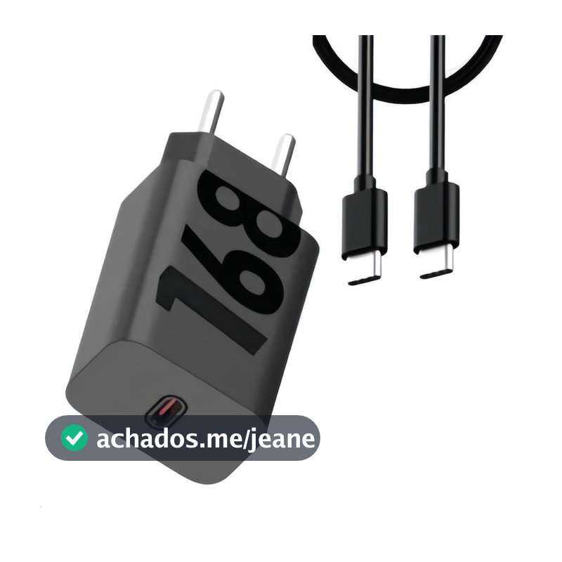 Carregador 168w  Para Celular Com Type C Tipo C