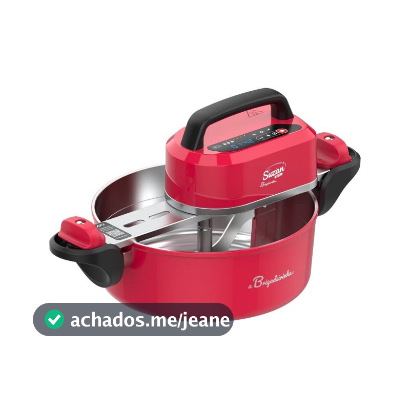 Panela para Mexer Doces Suzan Pro Alumínio 28cm - bivolt automático