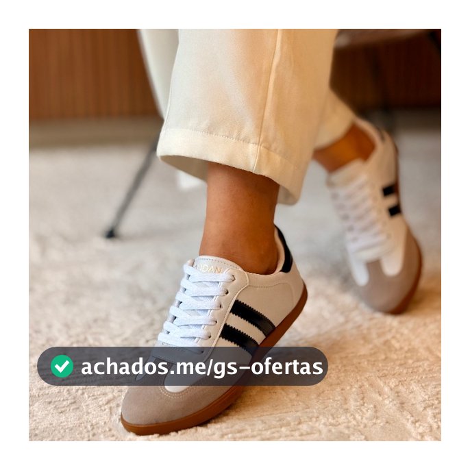 Tênis Feminino Jade Casual Confortável Leve Dia a Dia Passeios Shopping Versátil Luxo Promoção