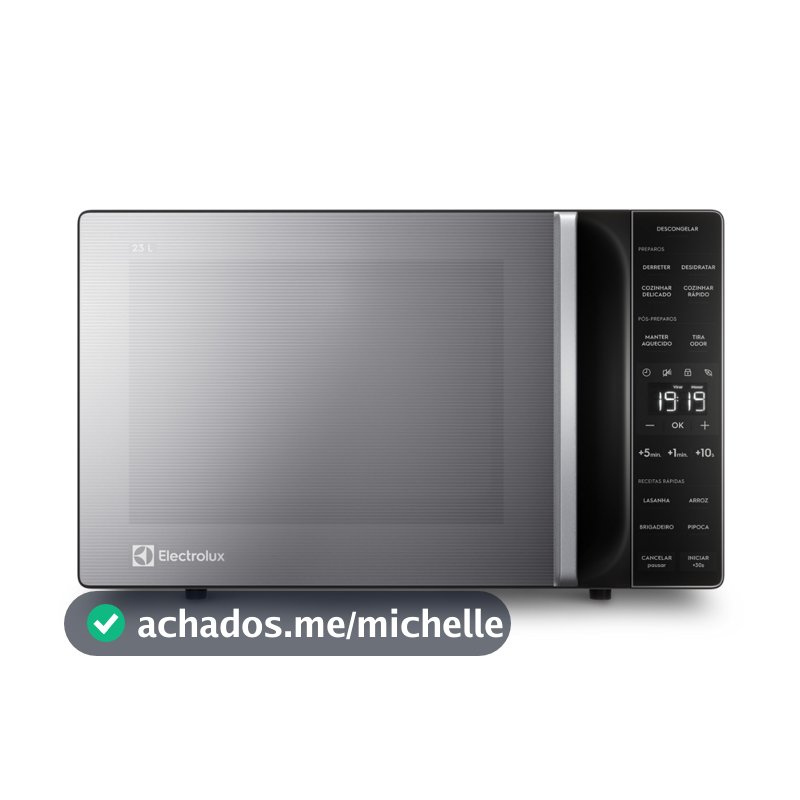Micro-Ondas Electrolux 23l Efficient ME23S Prata