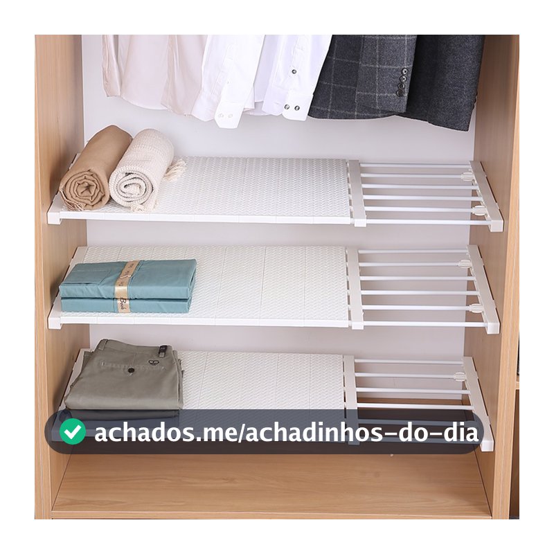 Divisória em camadas para guarda-roupa, colcha para roupas, sem pregos, placa retrátil em camadas, sapatos para quarto