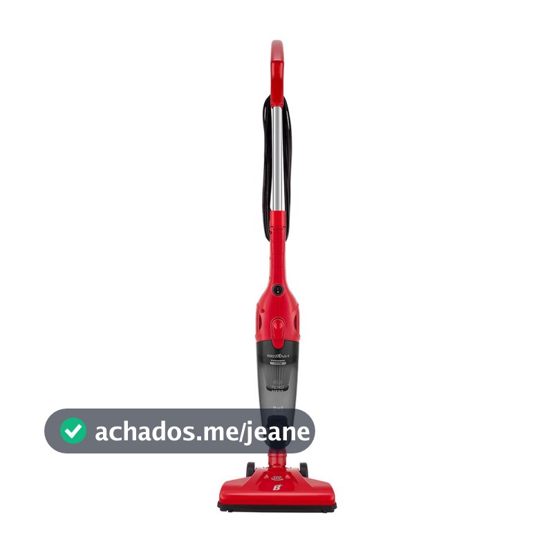 Aspirador de Pó Vertical Britânia 2 em 1 1250W BAS1290V