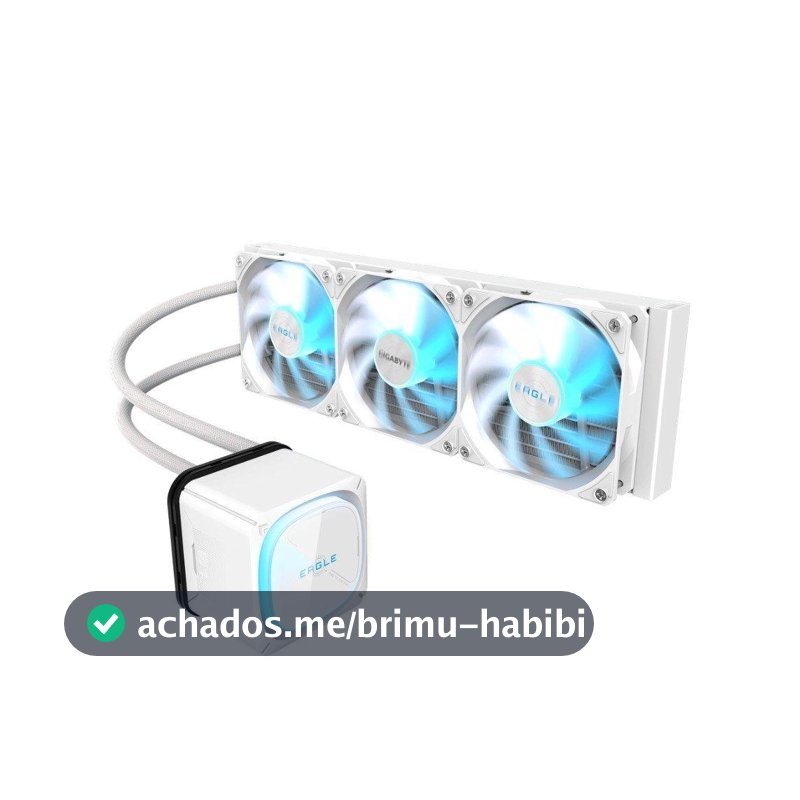 Water Cooler Gigabyte Eagle 360 Ice ARGB 360MM Branco