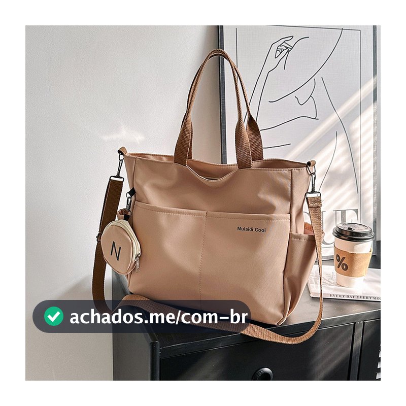 CHENXIAOHONG Bolsa Feminina Oxford Impermeável | Tote, Ombro e Transversal com Alta Capacidade para Faculdade e Trabalho