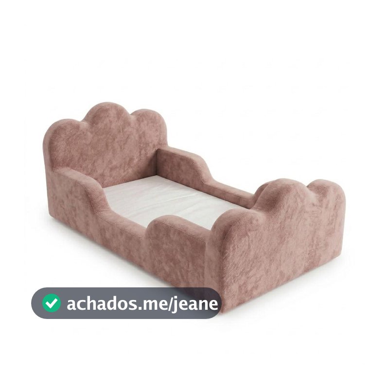 Cama Montessoriana Infantil Sonhos Duo Solteiro com colchão