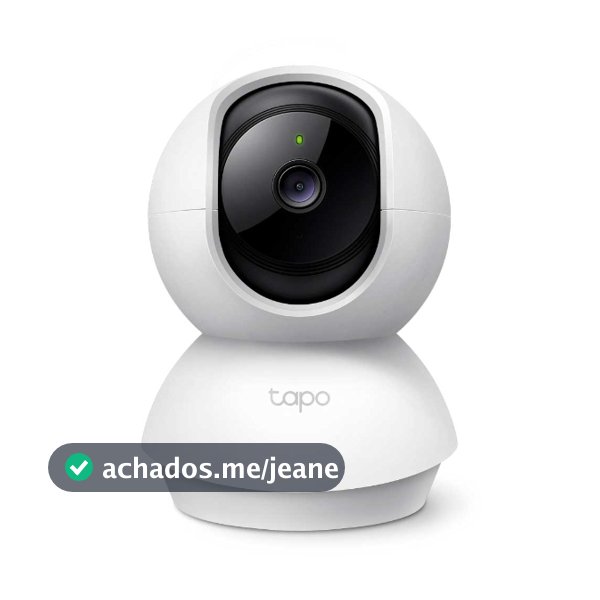 TP-Link Tapo C200 Câmera de Segurança Interna Wi-Fi 360°, 1080p Full HD, visão noturna, Alexa