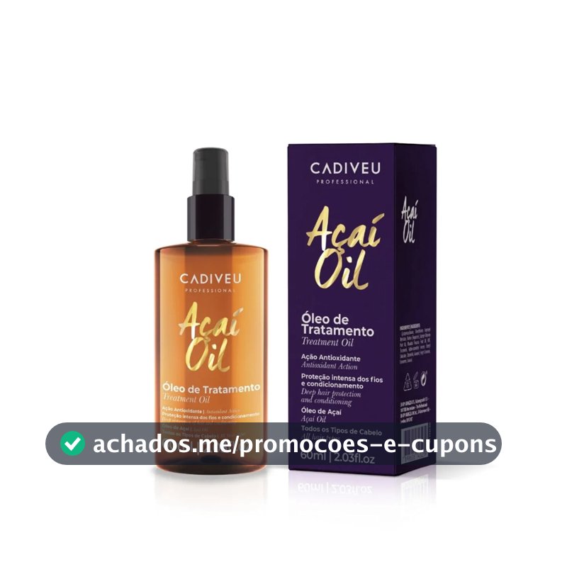 Cadiveu Açaí Óleo De Tratamento - 60ml