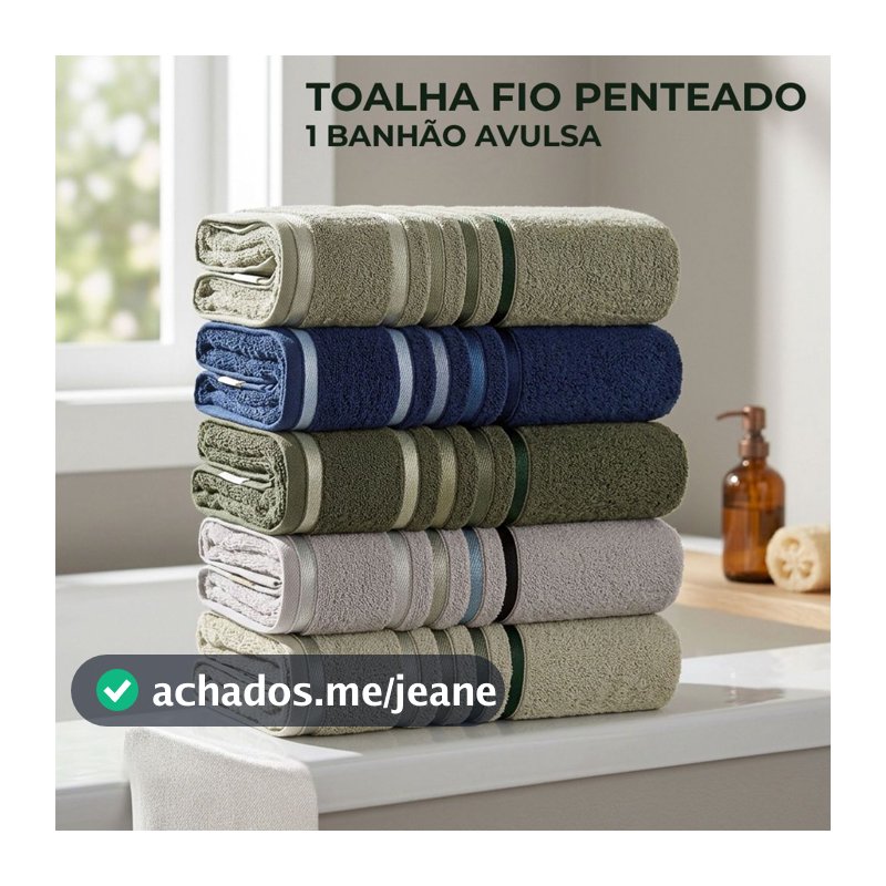 Toalha Banhão Lumina Karsten Fio Penteado 100% Algodão Toque Macio Grossa Ótima Absorção Gigante