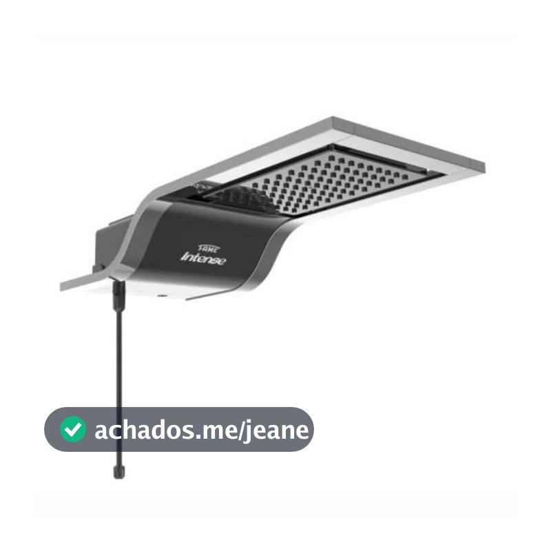 Chuveiro Intense Eletronica Black/Krome/White Fame