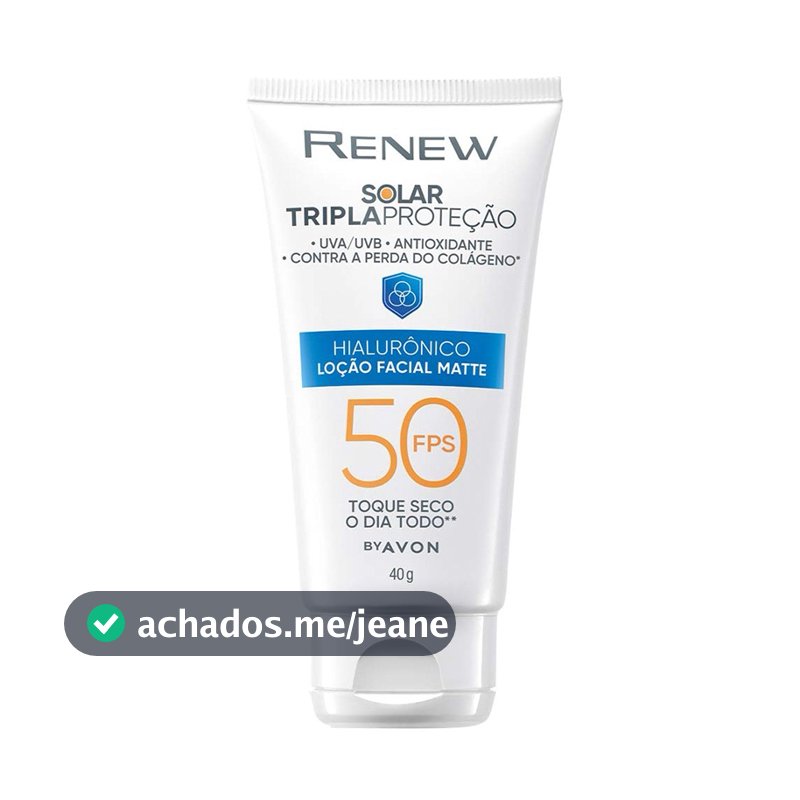 Protetor Solar Renew Fps 50 Protinol