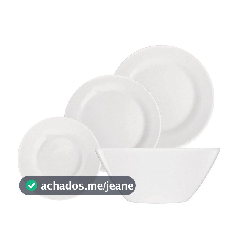 Aparelho de Jantar Nadir Opaline Menu 16 Peças