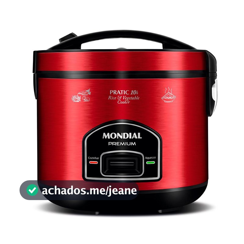 Panela Elétrica Mondial Pratic 10I PE-46-10X