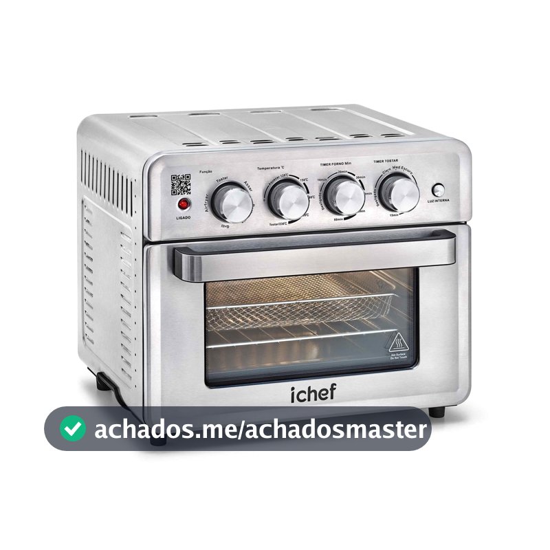 Airfryer + Forno Polishop Ichef Ovenfryer Max 26L