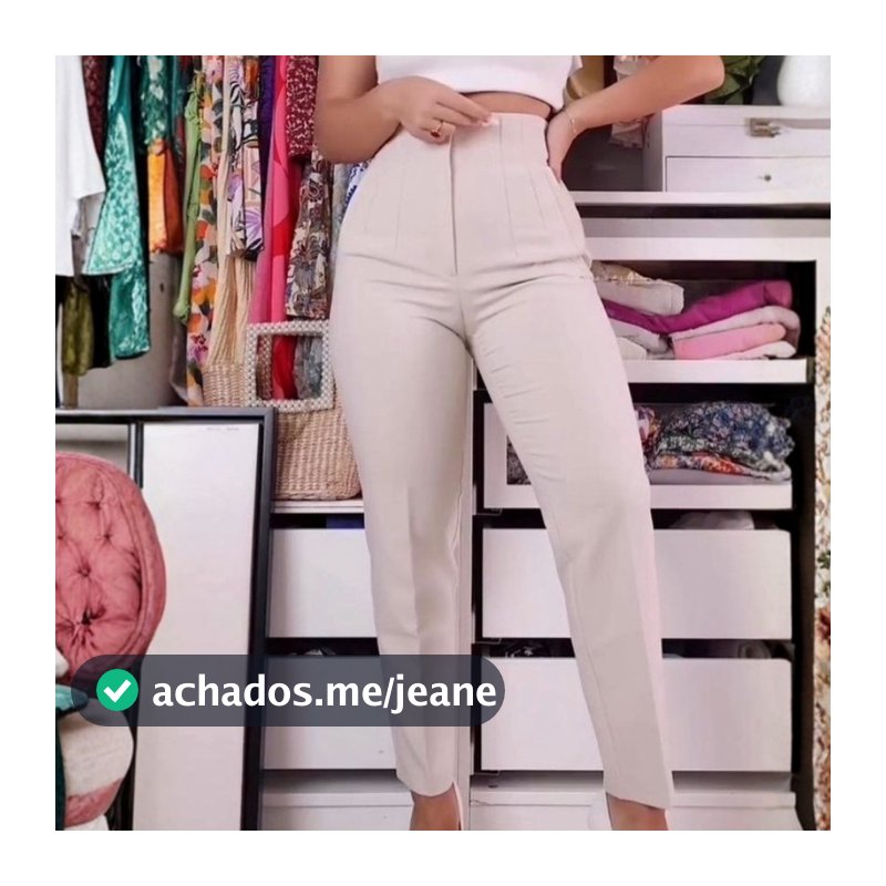 Calça Social Feminina Premium  para o seu look de trabalho e para ocasiões chiques