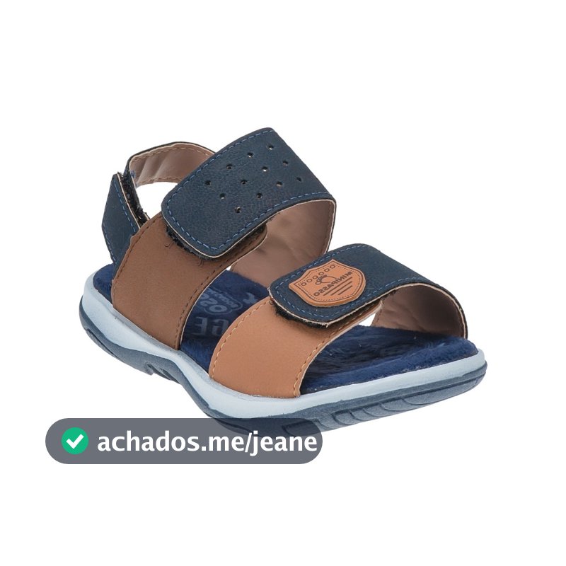 Sandalia Infantil Masculina Minipasso Papete Infantil Masculino