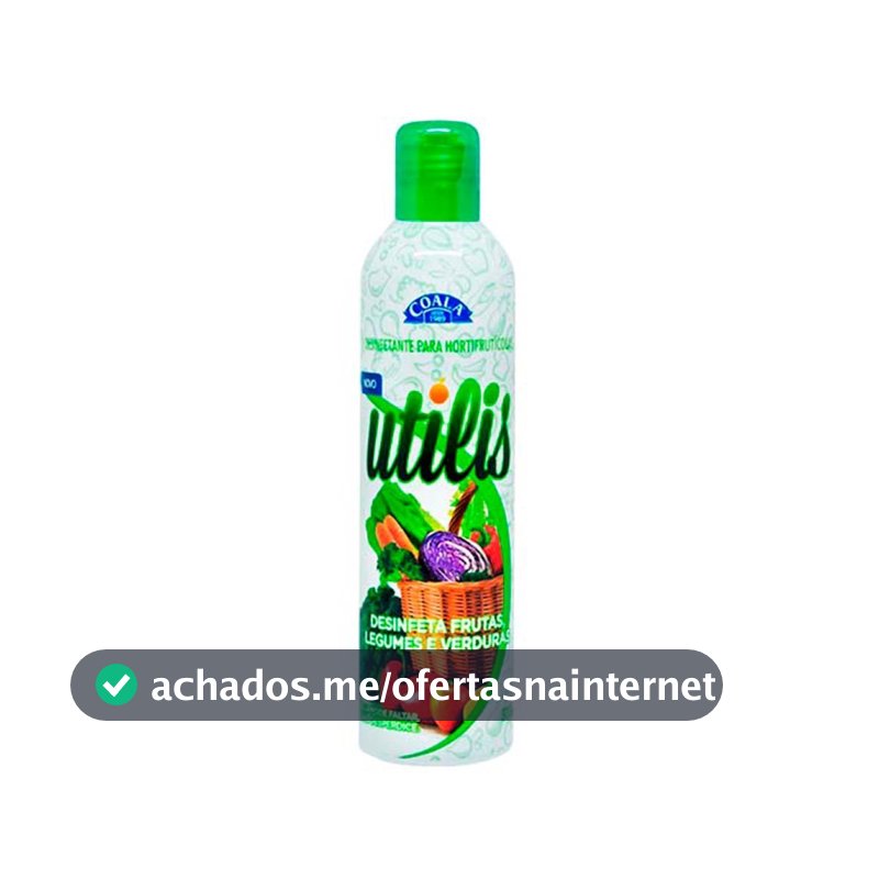 Coala Desinfetante de Hortifrutícolas Utilis 300 ml