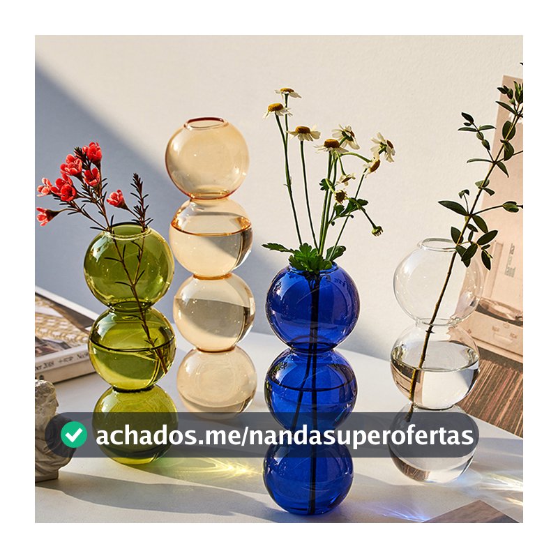 Arranjo Arte Esférica Ornamentos Flores Vasos Nórdicos Criativos De Vidro Vaso De Bolha Decoração De Casa Presente De Aniversário