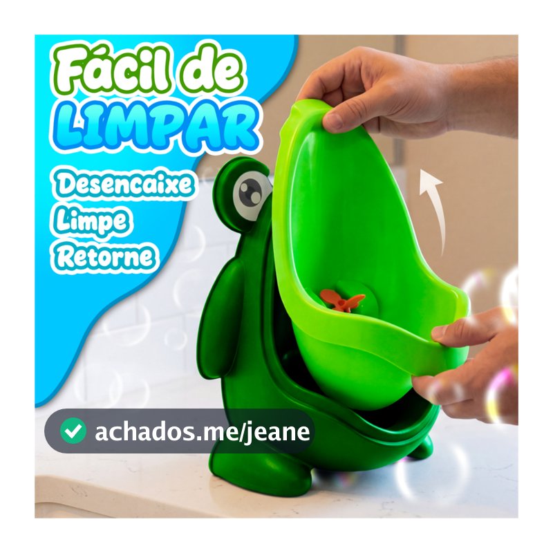 Mictorio Sapinho Infantil Troninho Penico Menino