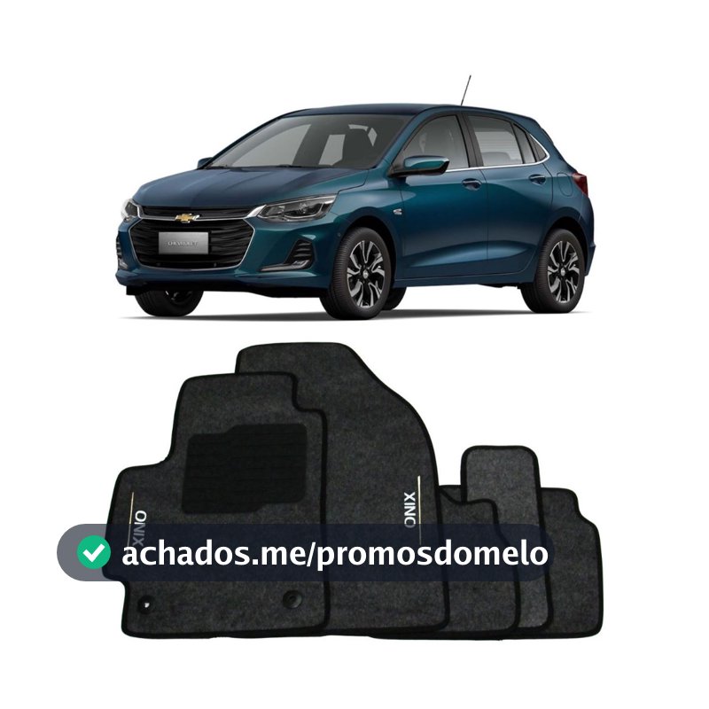 Jogo Tapete Carpete Chevrolet Onix 2020 2021 2022