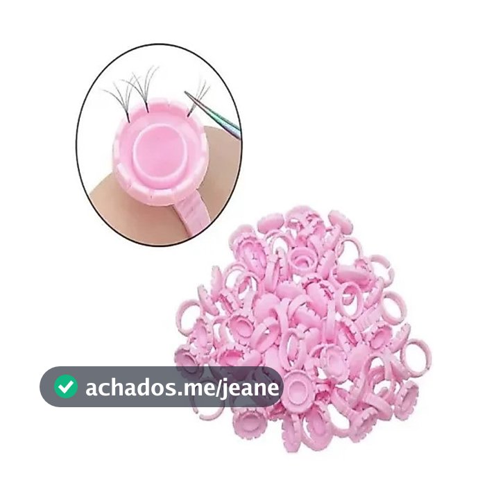 New Show Anel Batoque Descartável Cola Micropigmentação Henna Cílios Sobrancelhas