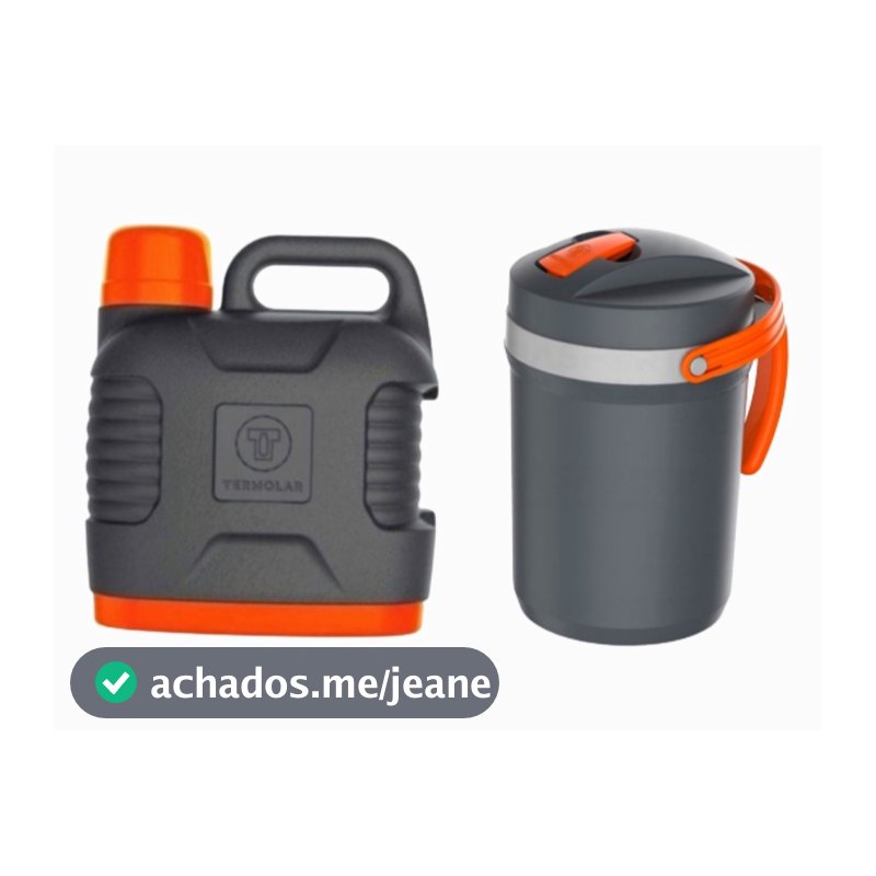 Garrafa Termica 5l Com Jarra Termica Flip 2,5l - Termolar