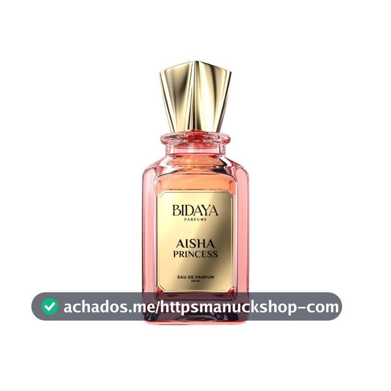 Perfume Arabe Feminino Bidaya Aisha Princess Eau de Parfum EDP 100ml Original Importado Árabe